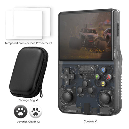 DATA FROG Original R36S Handheld Game Console - [2026 Upgraded] with Magnetic Charging Dock Bundle