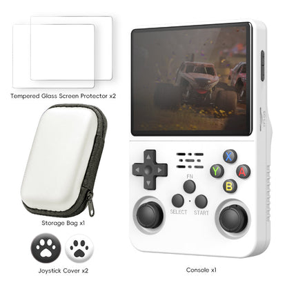 DATA FROG Original R36S Handheld Game Console - [2026 Upgraded] with Magnetic Charging Dock Bundle
