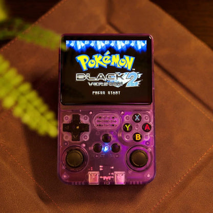 DATA FROG Original R36S Handheld Game Console - [2026 Upgraded] with Magnetic Charging Dock Bundle