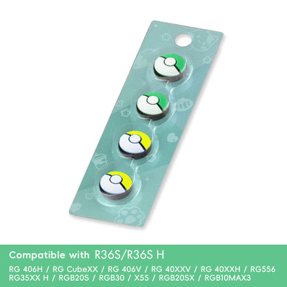 DATA FROG Thumb Grips for R36S/ Anbernic RG CubeXX/ RG406V/ RG40XXV/ RG40XX H/ RG556/ RG35XX H/ RGB20S/ RGB30/ X55/ RGB20SX/ RGB10MAX3