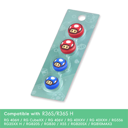 DATA FROG Thumb Grips for R36S/ Anbernic RG CubeXX/ RG406V/ RG40XXV/ RG40XX H/ RG556/ RG35XX H/ RGB20S/ RGB30/ X55/ RGB20SX/ RGB10MAX3
