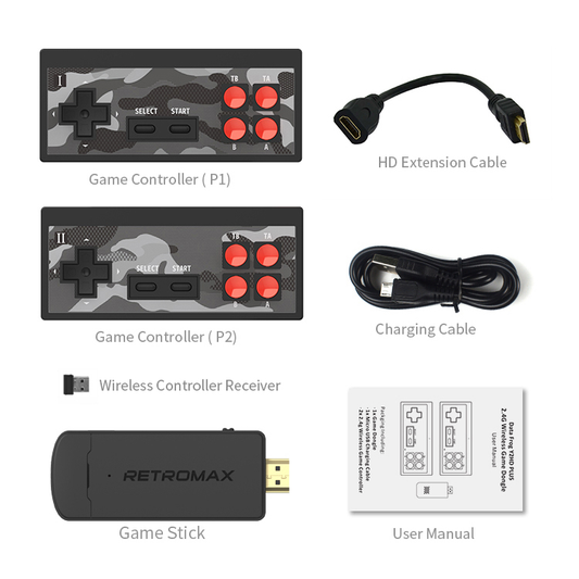 DATA FROG Y2 PLUS Retro Video Oyun Konsolu